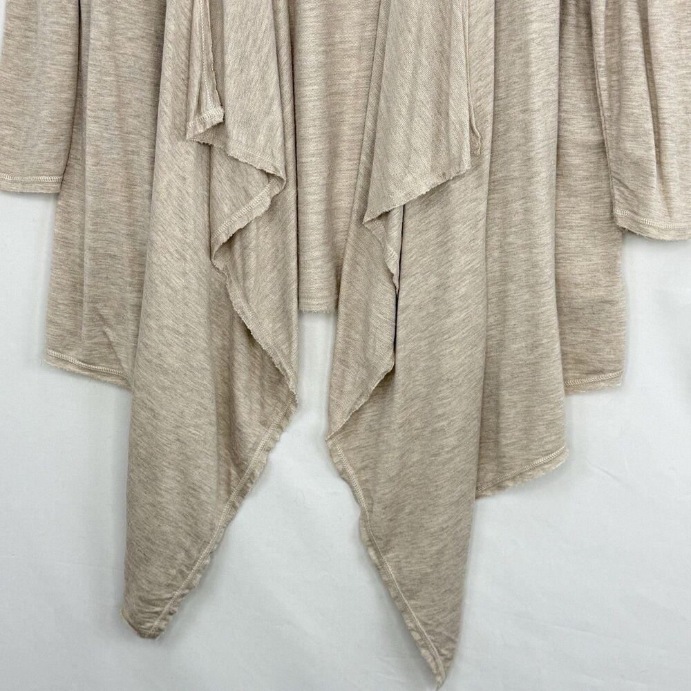 Calvin Klein Performance Women’s  Small Drape Front Cardigan with Rib Sleeves - Picture 12 of 16
